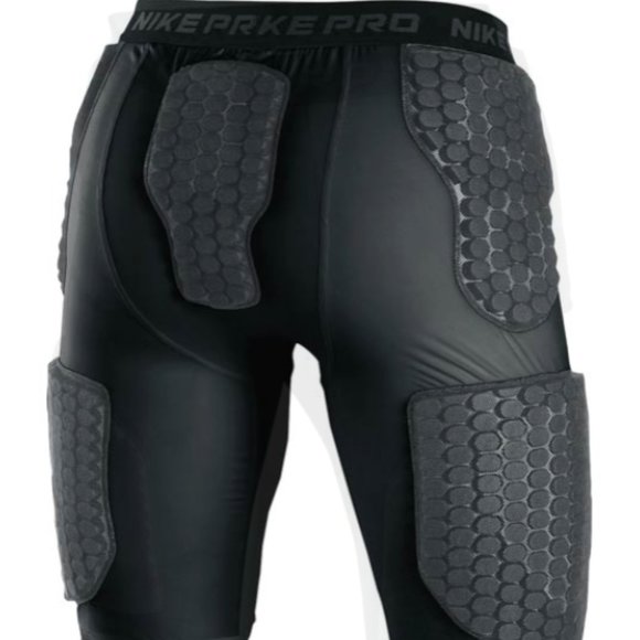 Men’s Nike Pro Combat Padded Compression Basketball Shorts Black XXL - Picture 6 of 6